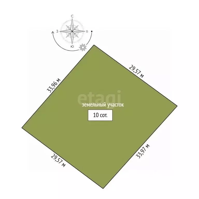 Участок в Амурская область, Благовещенский район, пос. Вадимово ул. ... - Фото 2