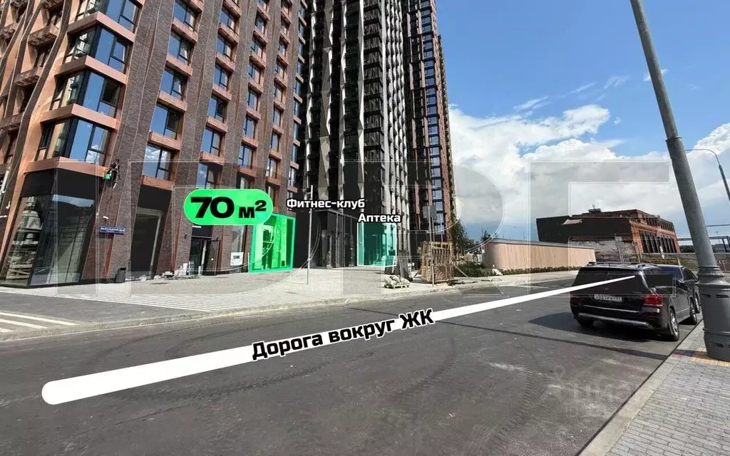 Помещение свободного назначения в Москва Волгоградский просп., 32/5к4 ... - Фото 1