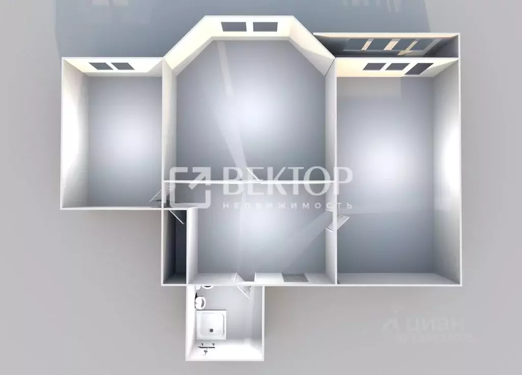 2-к кв. Ярославская область, Ярославль Приозерная ул., 5 (73.6 м) - Фото 2