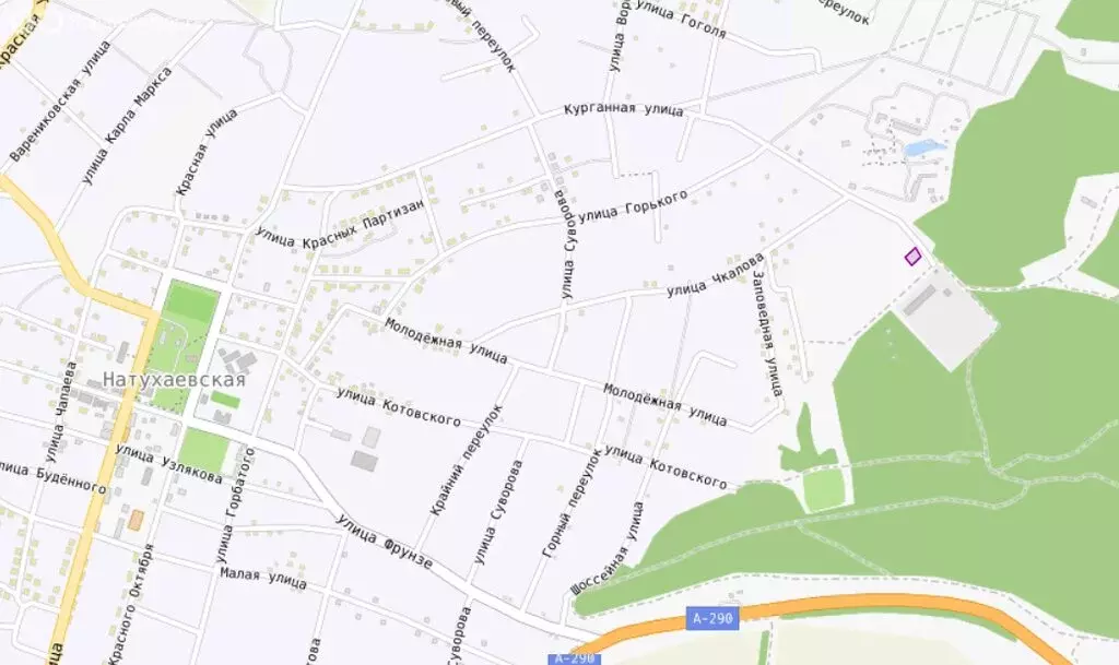 Участок в станица Натухаевская, Курганная улица (9 м) - Фото 2