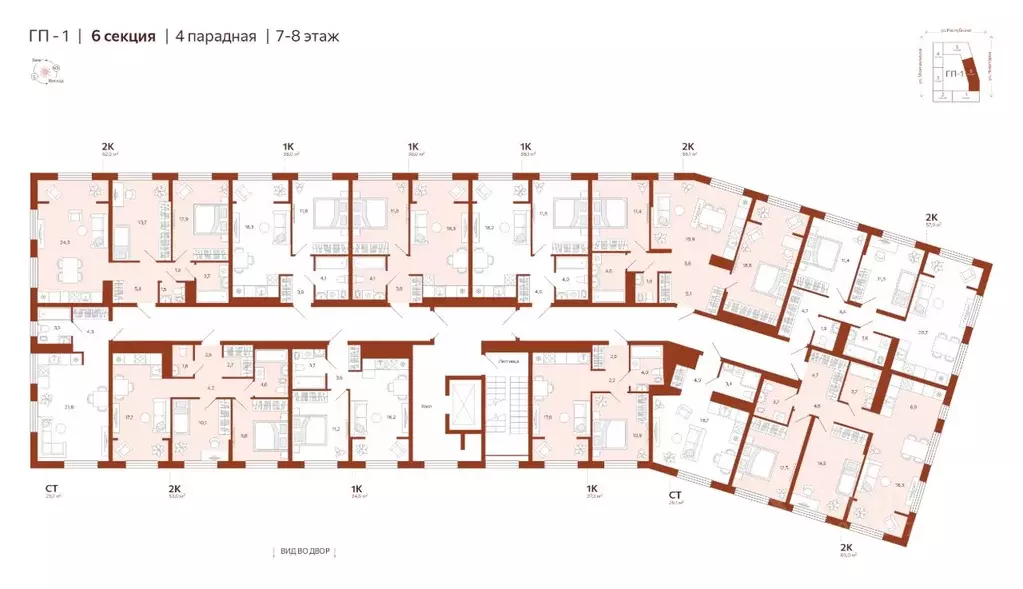 1-к кв. Тюменская область, Тюмень  (37.34 м) - Фото 1