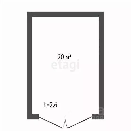 Гараж в Красноярский край, Красноярск ул. Гусарова, 6 (20 м) - Фото 2
