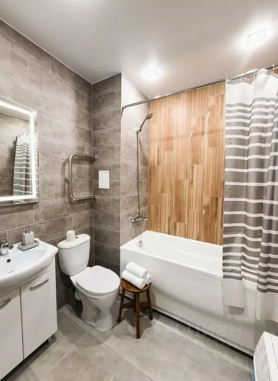 1-к кв. Татарстан, Казань ул. Баки Урманче, 4к2 (35.0 м) - Фото 2