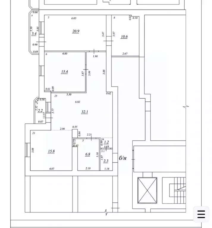 3-к кв. Самарская область, Самара Рабочая ул., 85 (105.5 м) - Фото 2