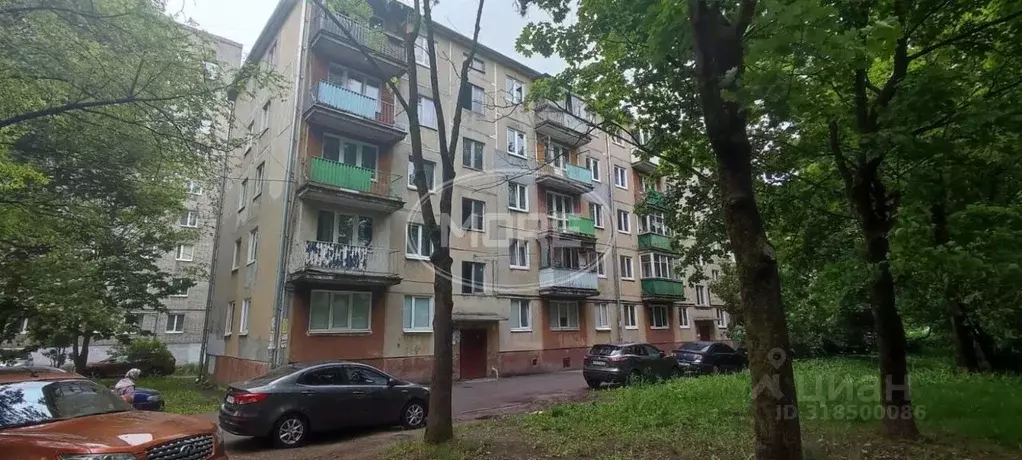 2-к кв. Калининградская область, Калининград ул. Сергеева, 53 (46.0 м) - Фото 0