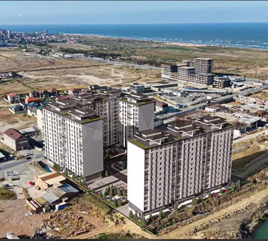 1-к. квартира, 46 м, 3/14 эт. - Фото 1