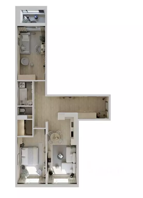 3-к кв. Саха (Якутия), Якутск ул. Чкалова, 39А (75.2 м) - Фото 0