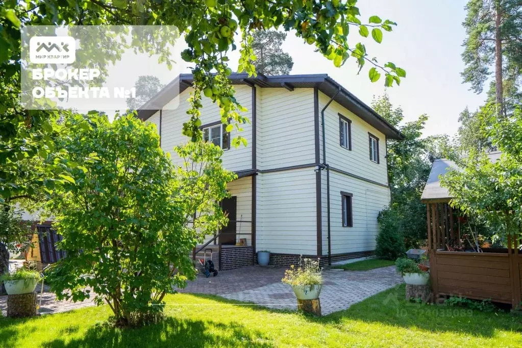 Дом в Санкт-Петербург пос. Лисий Нос, Высокая ул., 49 (250 м) - Фото 1