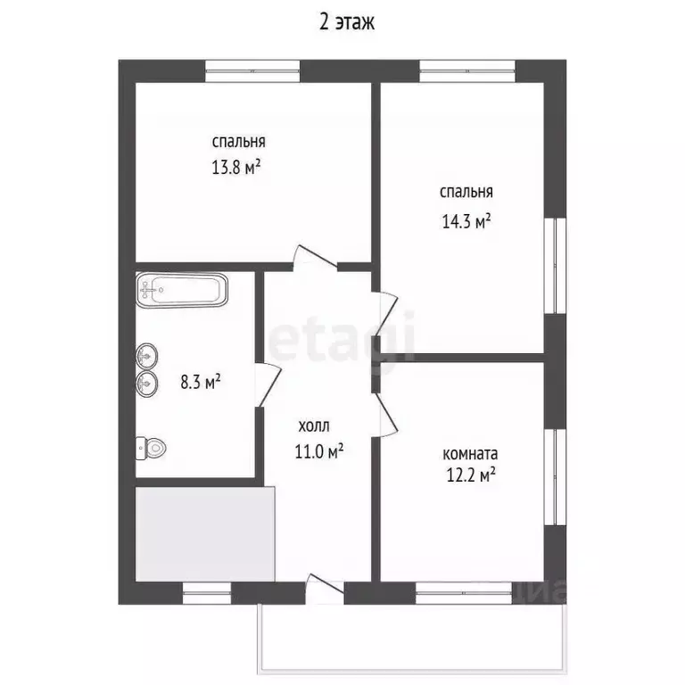 Дом в Адыгея, Тахтамукайский район, Козет аул ул. Махоша (125 м) - Фото 2
