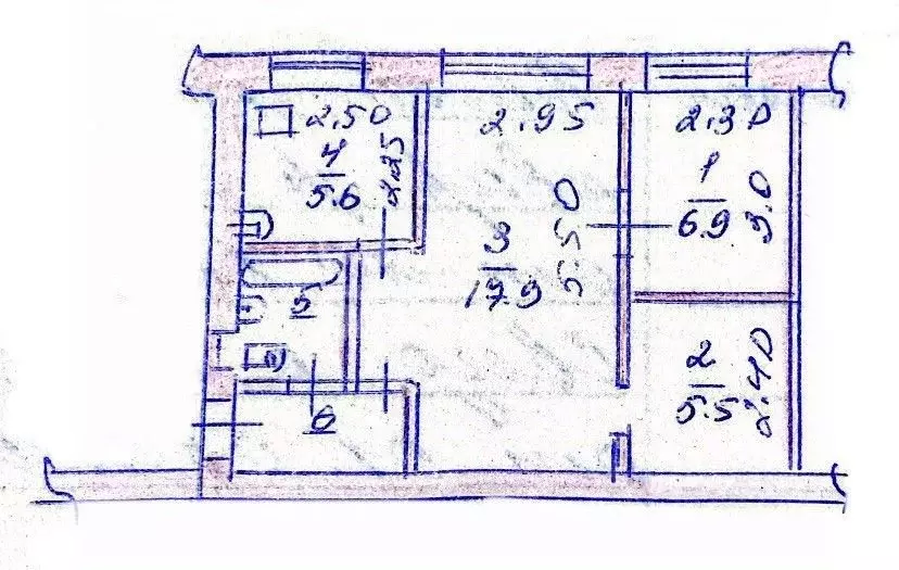 2-к кв. Пензенская область, Кузнецк ул. Победы, 50 (41.9 м) - Фото 2