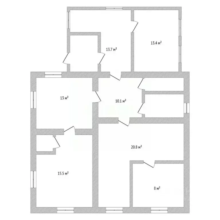 Дом в Нижегородская область, с. Дивеево ул. Заречная, 131 (101 м) - Фото 2