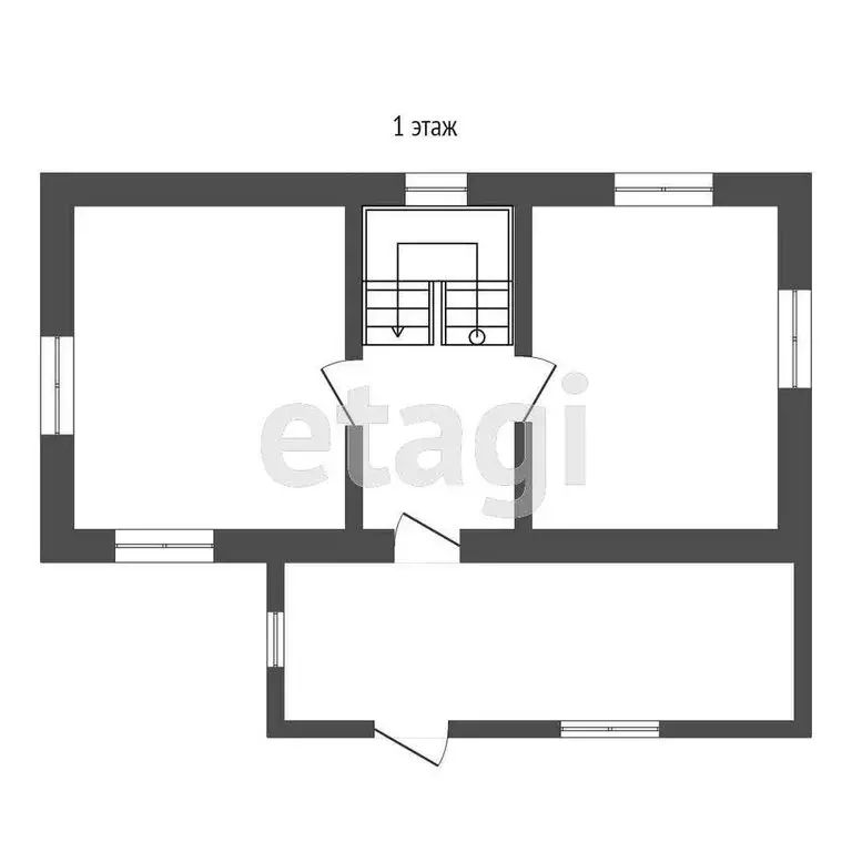 Дом в Заводопетровское, Первомайская улица (160 м) - Фото 1