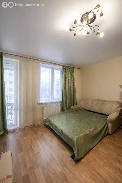 Квартира-студия: Казань, Кировский район, жилой массив Залесный, улица ... - Фото 1