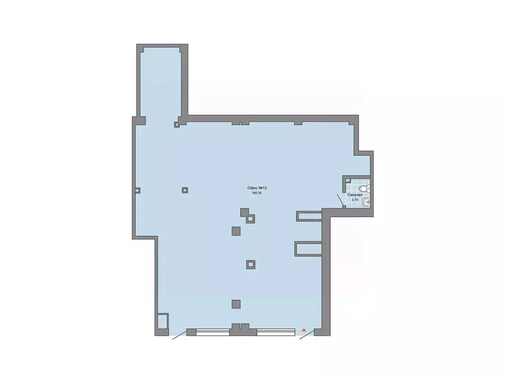 Помещение свободного назначения в Пермский край, Пермь ул. ... - Фото 1