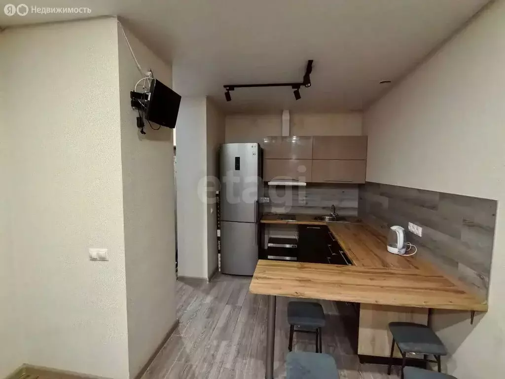 Квартира-студия: Тюмень, Алматинская улица, 4 (26 м) - Фото 1