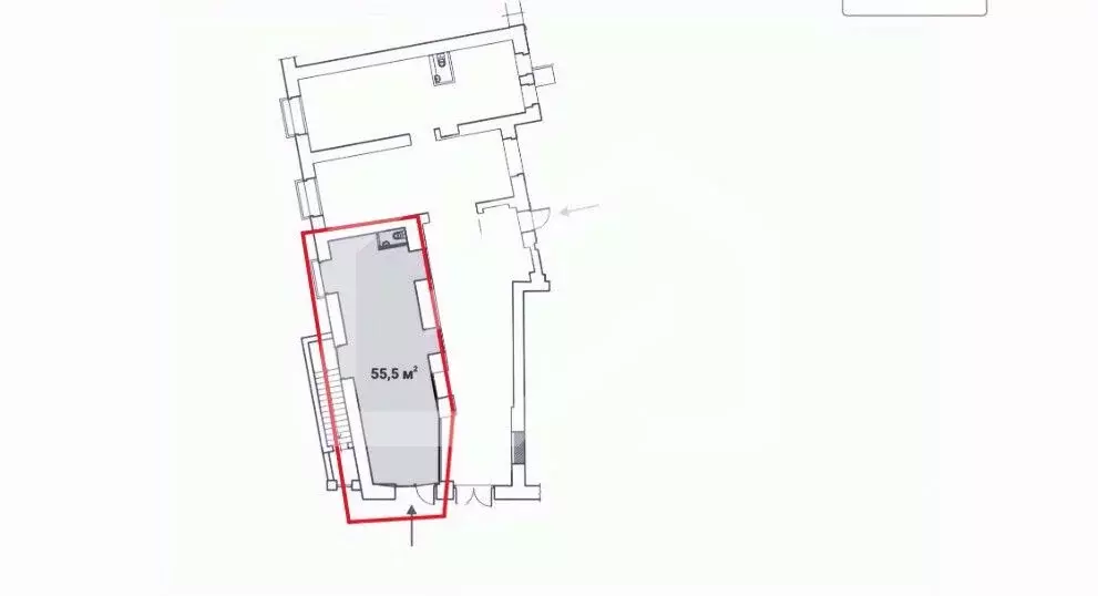 Помещение свободного назначения в Москва ул. Земляной Вал, 23С1 (56 м) - Фото 2