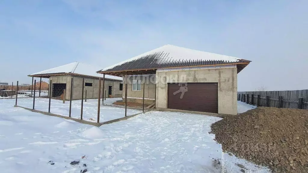 Дом в Хакасия, Усть-Абаканский район, с. Калинино  (167 м) - Фото 0