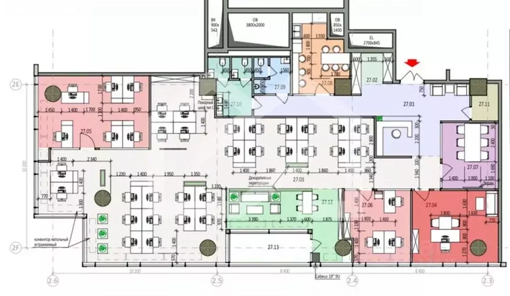 Помещение свободного назначения в Москва Шмитовский проезд, 37с2 (340 ... - Фото 2