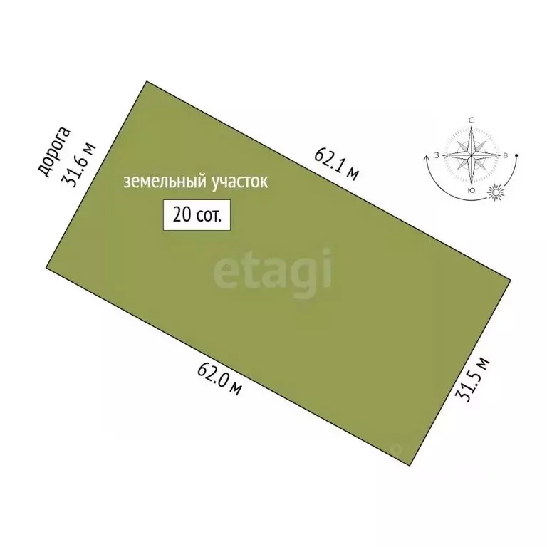 Участок в Свердловская область, Белоярский муниципальный округ, пос. ... - Фото 2