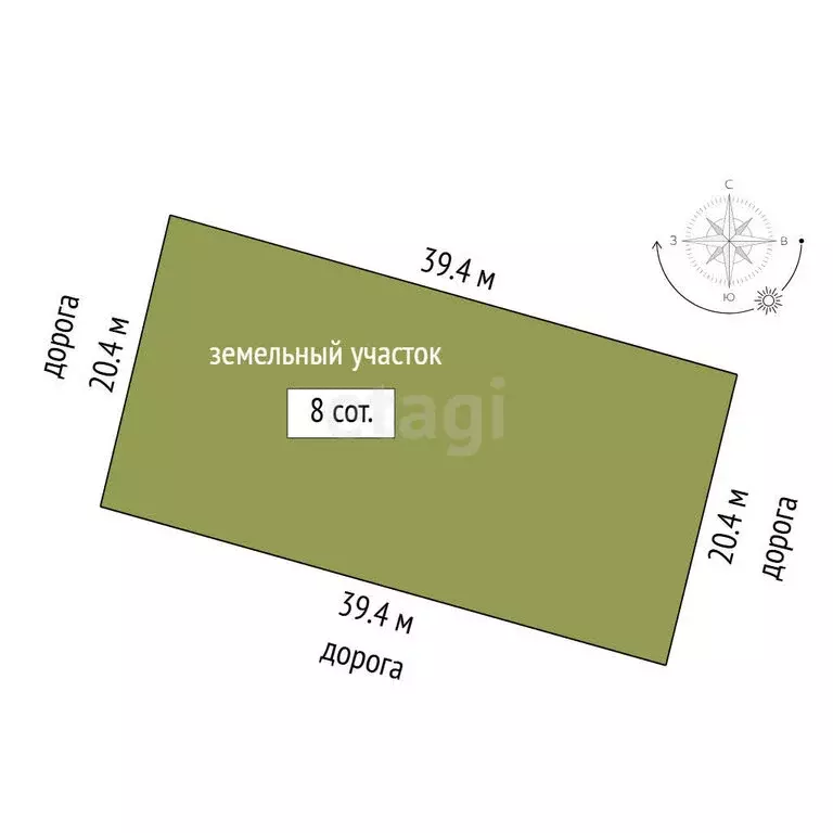 Участок в Тюмень, садовое товарищество Рябинка-2 (8 м) - Фото 1