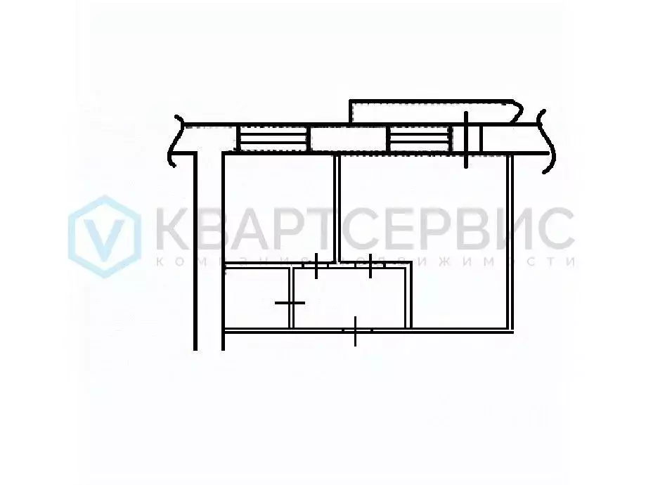 1-к кв. Омская область, Омск ул. Пушкина, 140 (31.3 м) - Фото 2