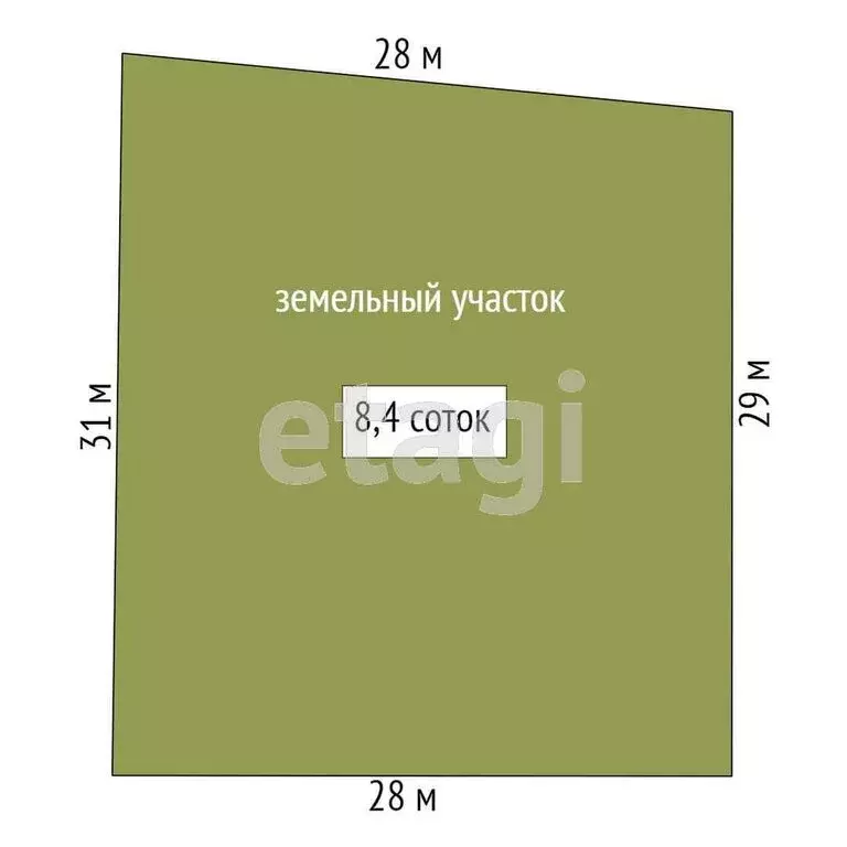 Участок в Берёзовский район, Маганский сельсовет, СНТ Мичуринец (8.7 ... - Фото 0