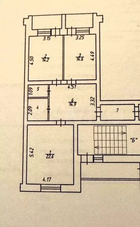 2-к. квартира, 77 м, 2/9 эт. - Фото 0