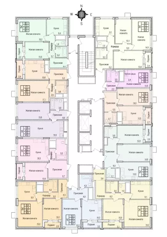 1-к кв. Московская область, Мытищи Медицинская ул., 2Б (32.6 м) - Фото 1