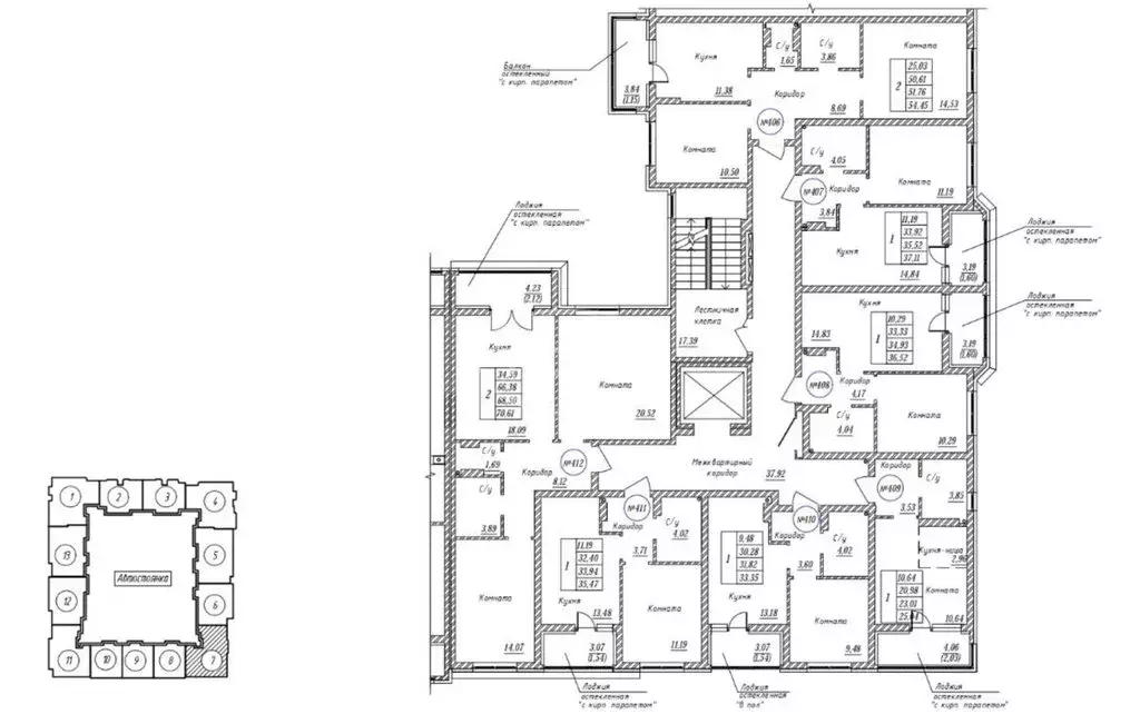 1-комнатная квартира: Калининград, Артиллерийская улица, 24 (37.11 м) - Фото 0