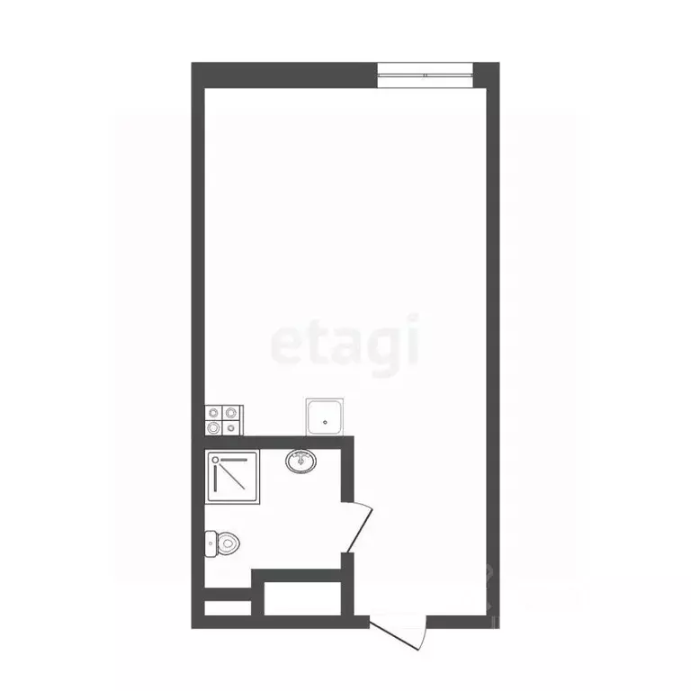 1-к кв. Москва Нижегородская ул., 32С3 (24.0 м) - Фото 2