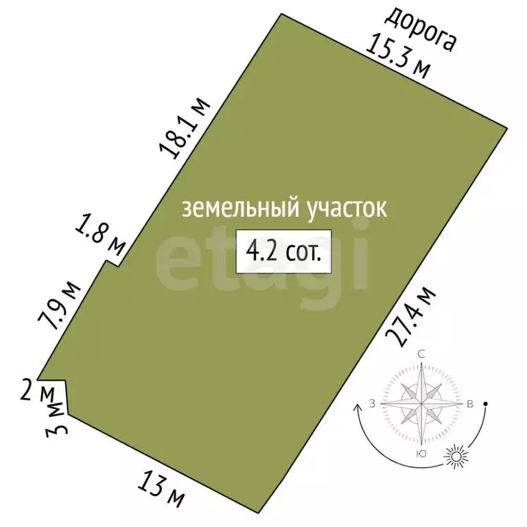 Участок в Севастополь Балаклавский муниципальный округ, Балаклавец СТ, ... - Фото 2