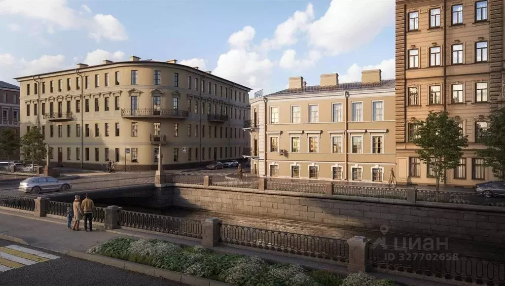 1-к кв. Санкт-Петербург наб. Канала Грибоедова, 84 (41.0 м) - Фото 2