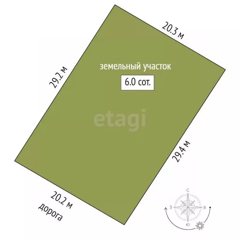 Участок в Тюменская область, Тюмень Славянский двор кп,  (6.0 сот.) - Фото 2