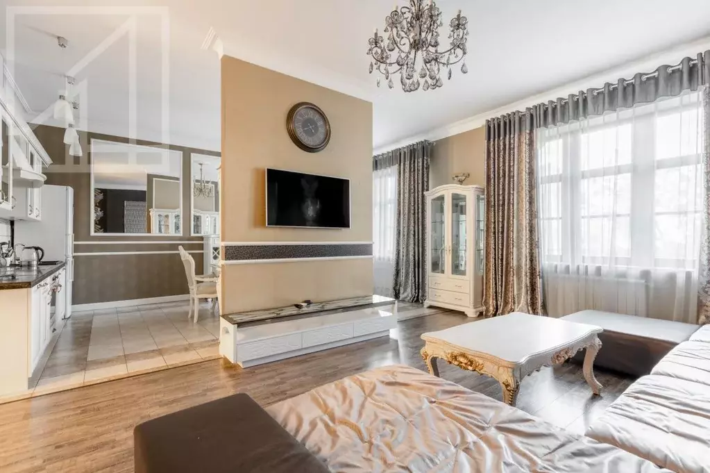 3-к кв. Москва ул. Фадеева, 4А (130.0 м) - Фото 1