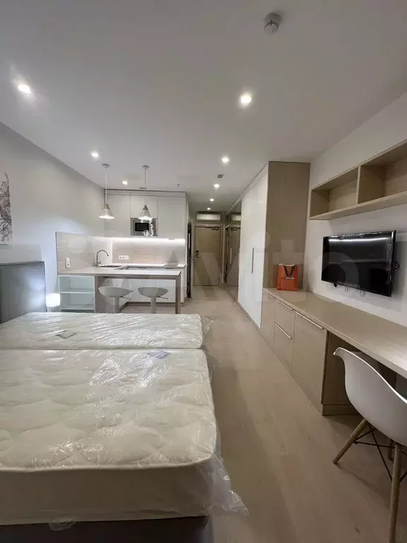 Апартаменты-студия, 27,8 м, 9/25 эт. - Фото 1