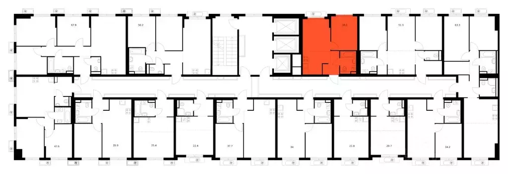 1-к кв. Московская область, Ленинский городской округ, Боброво пгт ... - Фото 2