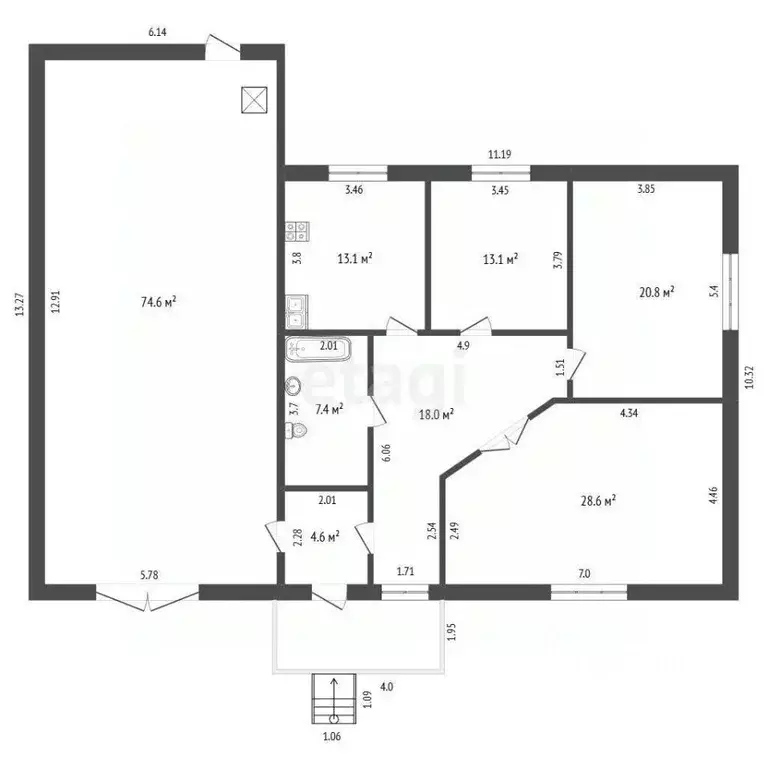 Дом в Забайкальский край, Чита Преображенский мкр, 16А (180 м) - Фото 2