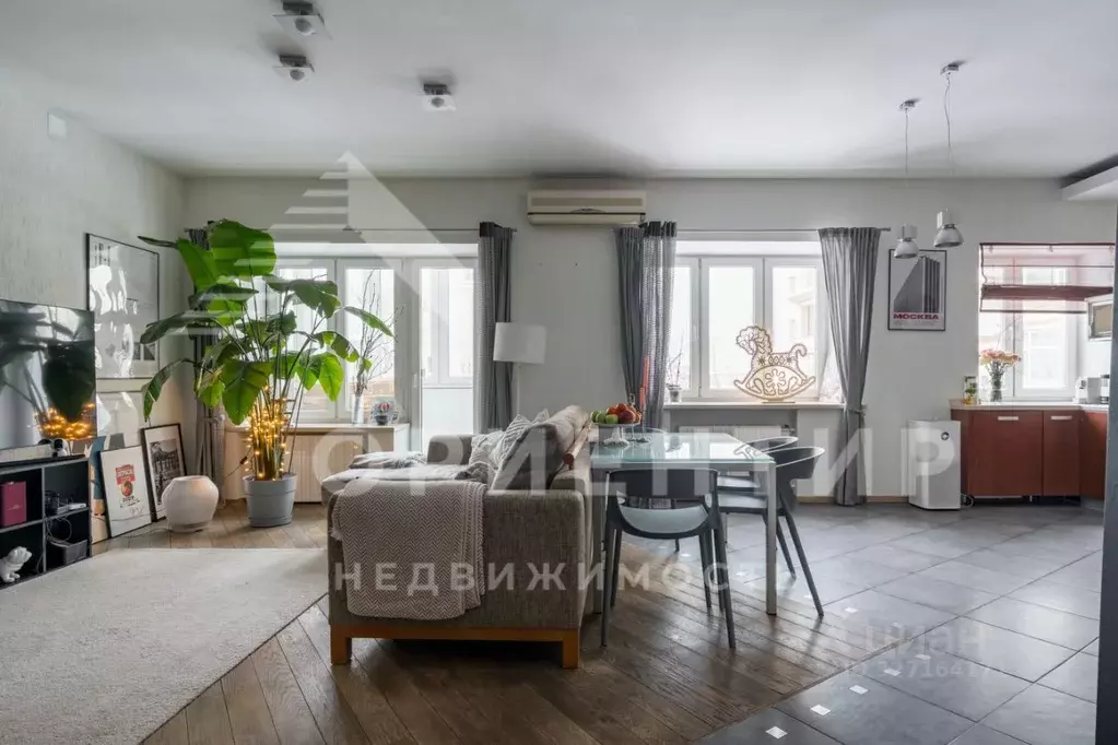 3-к кв. Москва Малая Никитская ул., 16/5 (93.0 м) - Фото 1