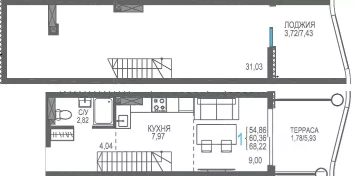 Студия Крым, Сакский район, Лесновское с/пос, с. Прибрежное Розовое ... - Фото 1