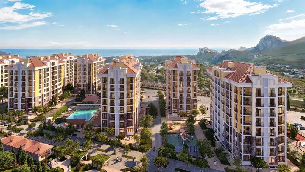 1-к кв. Крым, Судак ул. Инициативных, 80 (48.5 м) - Фото 2