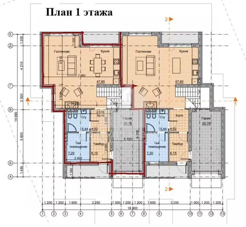 Таунхаус в Калининградская область, Зеленоградский муниципальный ... - Фото 1