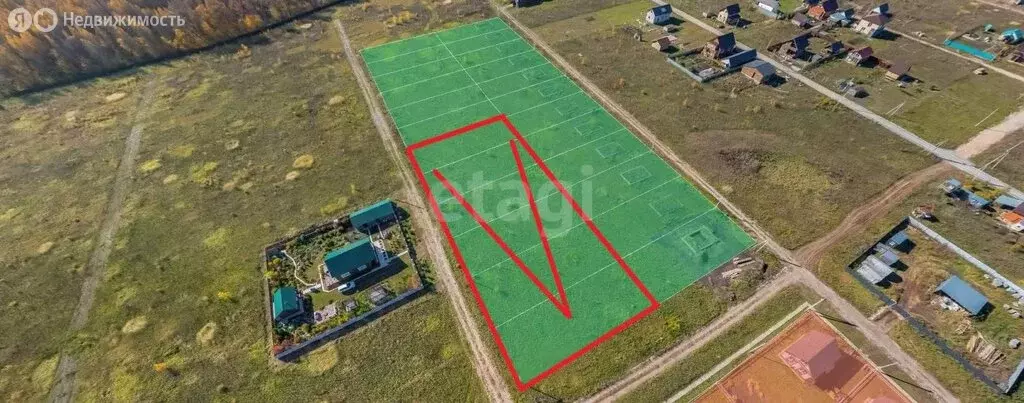 Участок в Булгаковский сельсовет, ТСН Уфимские зори. Булгаковские дачи ... - Фото 1