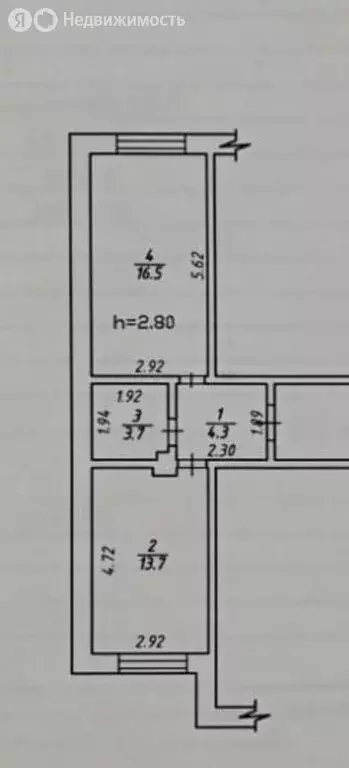 1-комнатная квартира: Маркова, Еловая улица, 5 (38.2 м) - Фото 2