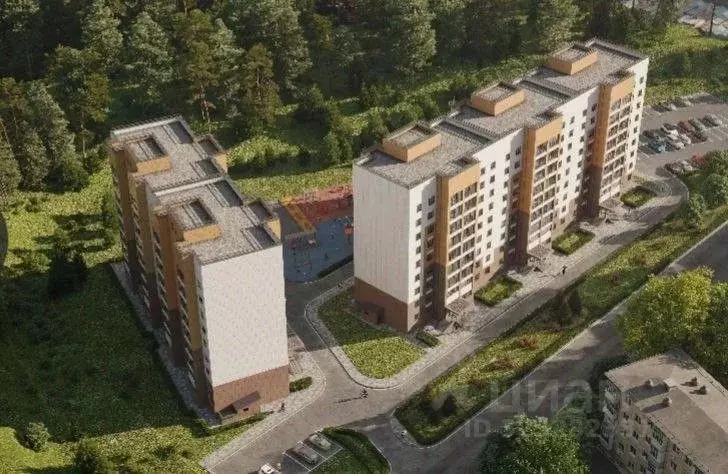 2-к кв. Татарстан, Зеленодольск ул. Рогачева, 25к2 (54.6 м) - Фото 1