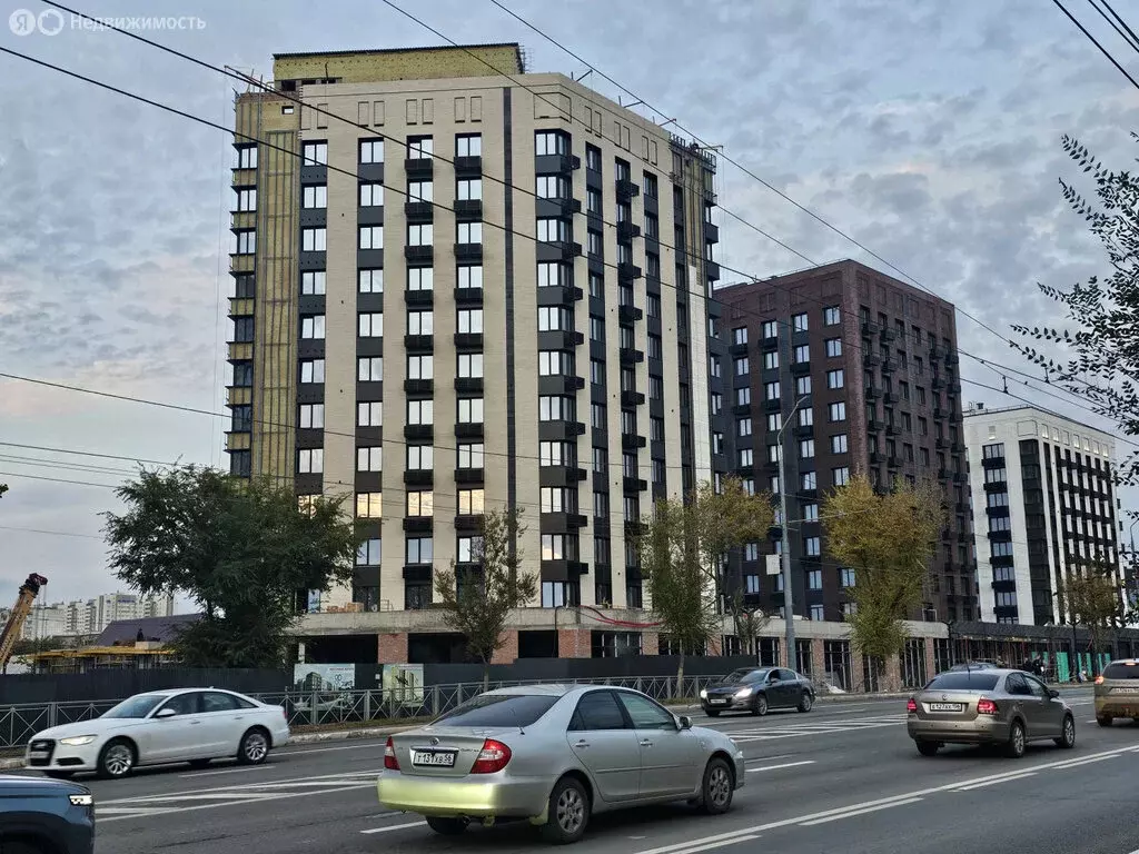 Квартира-студия: Оренбург, жилой комплекс Европа-Азия, 3 (33.5 м) - Фото 1