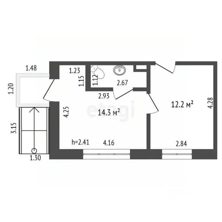 Офис в Костромская область, Кострома ул. Голубкова, 10 (29 м) - Фото 1