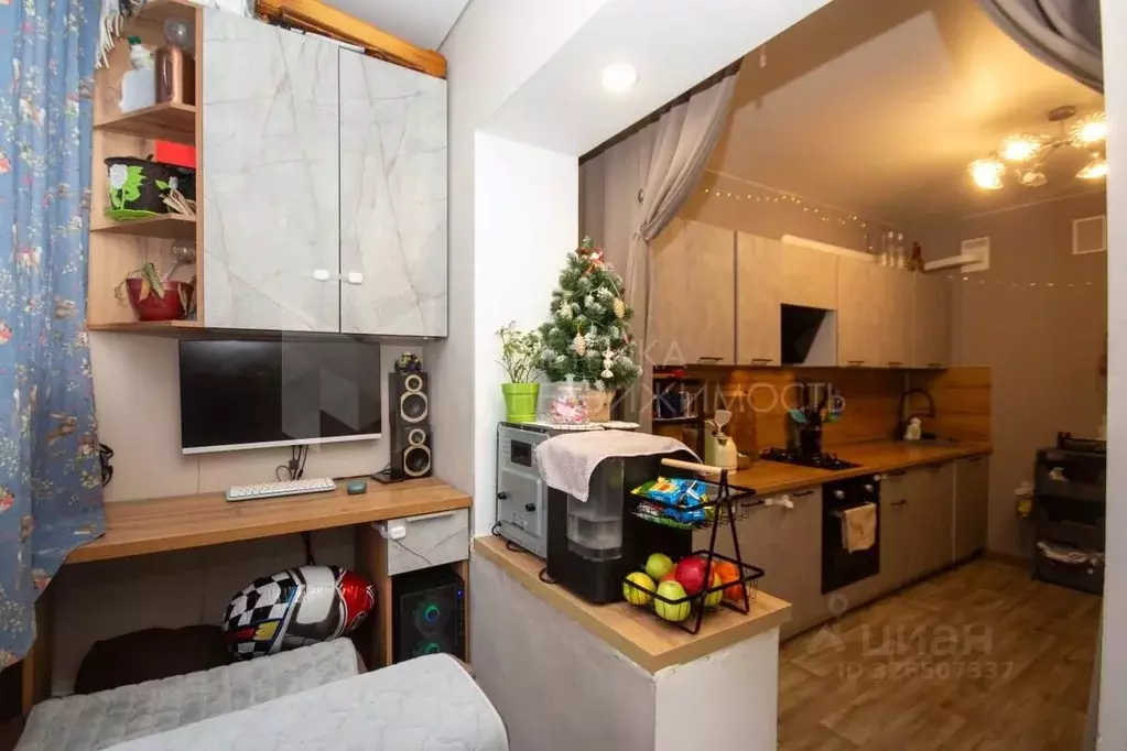 1-к кв. Тюменская область, Тюмень Матмасы мкр, ул. Пражская, 51 (40.4 ... - Фото 1