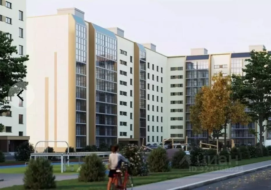 2-к кв. Курганская область, Курган Заозерный жилрайон, 8-й мкр, 12 ... - Фото 2