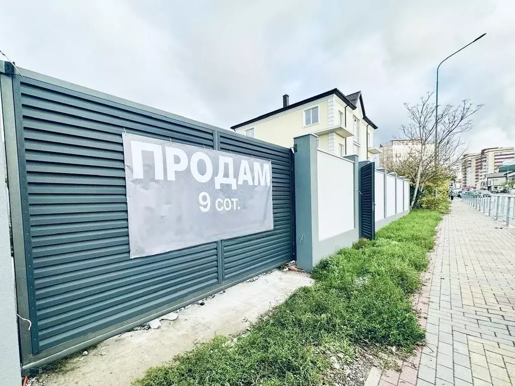 Участок в Краснодарский край, Геленджик просп. Геленджикский, 18 (9.0 ... - Фото 1