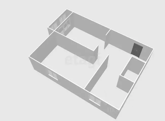 2-к кв. Сахалинская область, Невельск ул. Вакканай, 6 (41.0 м) - Фото 1